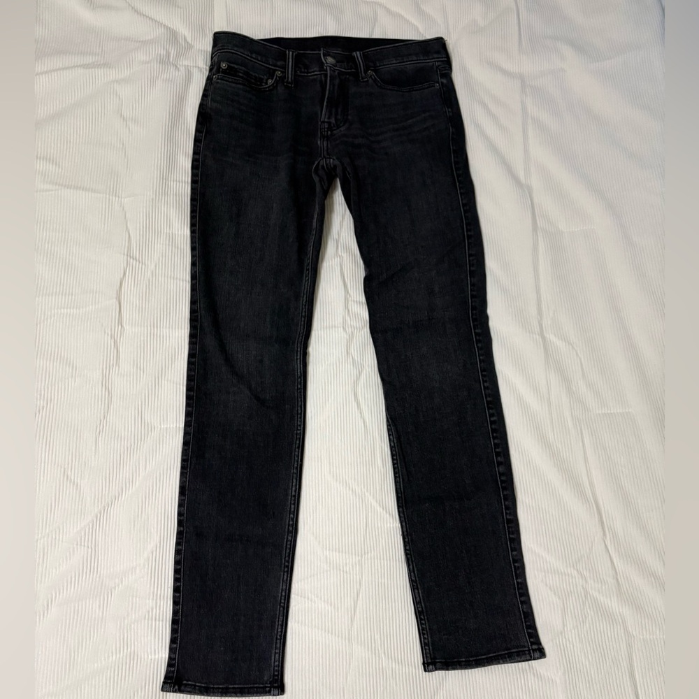 Abercrombie & Fitch Felix Super Skinny Stretch Jeans - Faded Black Men's 30x32